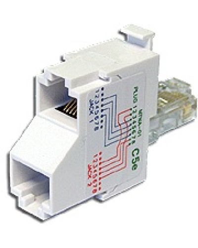 T-адаптер 2 телефонных порта TWT TWT-T-U2-U2 в Нефтеюганске Проходные адаптеры Pintop.ru