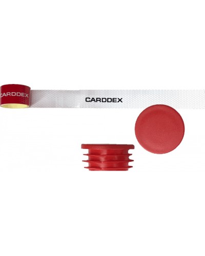 Комплект для стрел (наклейки + заглушки) CARDDEX RS-04B в Нефтеюганске Запчасти для шлагбаумов и автоматики Pintop.ru