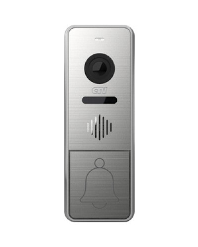 Вызывная панель CTV-D4005 (серебро) в Нефтеюганске Вызывные видеопанели малоабонентные Pintop.ru