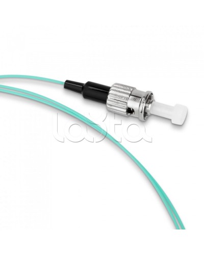 Пигтейл MM 50/125 (OM3), ST (1м) LSZH Hyperline FPT-B9-503-ST/PR-1M-LSZH-AQ в Нефтеюганске Пигтейлы Pintop.ru
