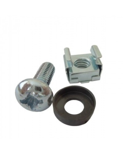 Комплект крепежа (винт М5 чёрный, гайка кузовная М5, шайба 5 чёрная по 40шт) МЕТА 9919 в Нефтеюганске Система оповещения и трансляции Мета Pintop.ru