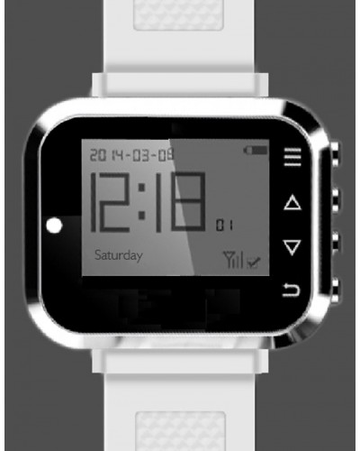 Радиопейджер наручный Hostcall MP-801H2 в Нефтеюганске Система оповещения и трансляции Hostcall Pintop.ru