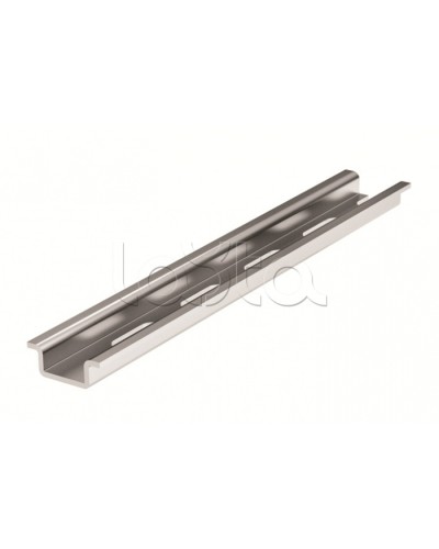 DIN-рейка OMEGA 2F 15.5х5.5 с перфорацией DKC 02130 в Нефтеюганске Крепежные изделия Pintop.ru