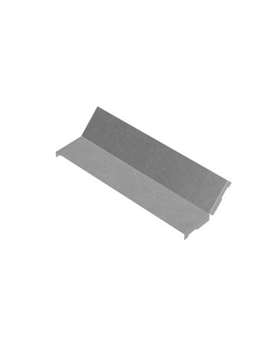 Крышка внутреннего вертикального угла 45 гр. 300 мм ПЛЮС INOX304 КМ-Профиль (KNLplus45-300 INOX304) в Нефтеюганске Аксессуары для лотков Pintop.ru