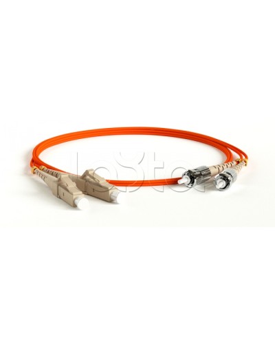 Патч-корд волоконно-оптический Hyperline FC-D2-62-LC/PR-ST/PR-H-5M-LSZH-OR в Нефтеюганске Патч-корды оптические Pintop.ru