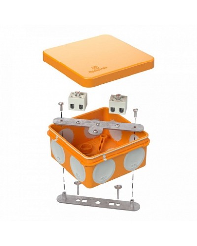 Коробка огнестойкая для о/п двухкомпонентная 60-0210-FR2.5-4 Е15-Е120 80х80х40 Промрукав (60-0210-FR2.5-4) в Нефтеюганске Огнестойкие кабельные линии Pintop.ru