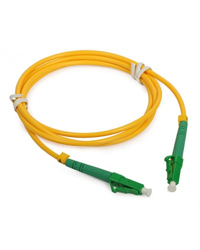 Шнур оптический simplex LC/APC-LC/APC 9/125 SM 1 м LSZH Cabeus FOP(s)-9-LC/APC-LC/APC-1M в Нефтеюганске Патч-корды оптические Pintop.ru