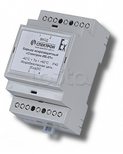 Барьер искрозащиты для цепей питания Спектрон-ИБ-01 в Нефтеюганске Устройства защиты операционных процессоров (ОПС) Pintop.ru