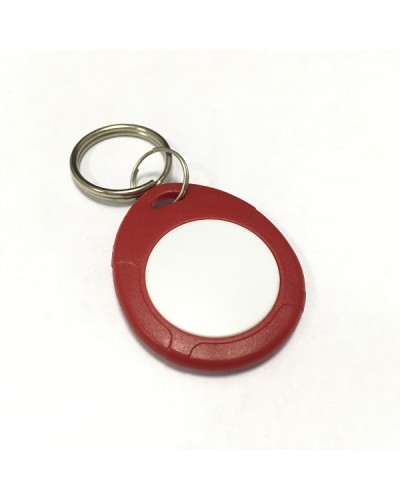 Брелок IronLogic IL-07MRW, с кольцом, красный + белый в Нефтеюганске Оптовые идентификаторы Pintop.ru