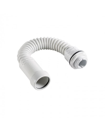 CXS32 Гибкий поворот «труба-коробка» D32мм (1уп = 20шт) Экопласт (43332-20) в Нефтеюганске Повороты, муфты, тройники Pintop.ru