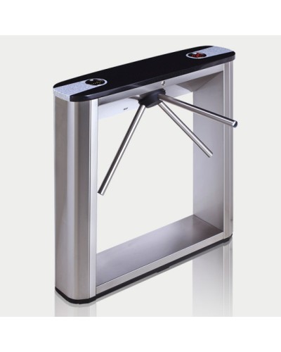 Турникет тумбовый электромеханический со стандартными планками, черной крышкой PERCo-TTD-03.1G (стандартные планки, черная крышка) в Нефтеюганске Турникеты Pintop.ru