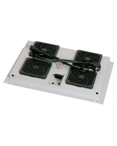 Панель вентиляционная с 4 вентиляторами Cabeus (TRAY-60) в Нефтеюганске Вентиляторные модули Pintop.ru