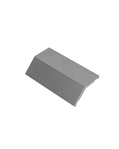 Крышка внешнего вертикального угла 45 гр. 300 мм ПЛЮС HD85 КМ-профиль (KVLplus45-300 HD85) в Нефтеюганске Аксессуары для лотков Pintop.ru