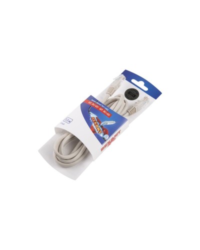 Патч-корд U/UTP RJ45-RJ45, CAT 5e, PVC, серый, 1,5м REXANT 06-3202 в Нефтеюганске Патчкорды (медные) Pintop.ru