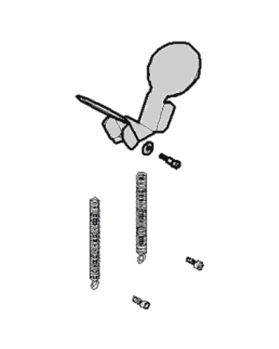 Коромысло концевых выключателей G4040 G4041 Came 119RIG178 в Нефтеюганске Запчасти для шлагбаумов и автоматики Pintop.ru