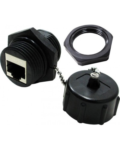 Индустриальный соединительный модуль, IP68, экранированный, категории 5e LANMASTER (LAN-KCP45S5E-WP) в Нефтеюганске Проходные адаптеры Pintop.ru