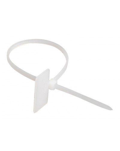 Хомут с площадкой ХП1 2,5х110 IEK UHH61-3-110-100 в Нефтеюганске Стяжки-хомуты Pintop.ru