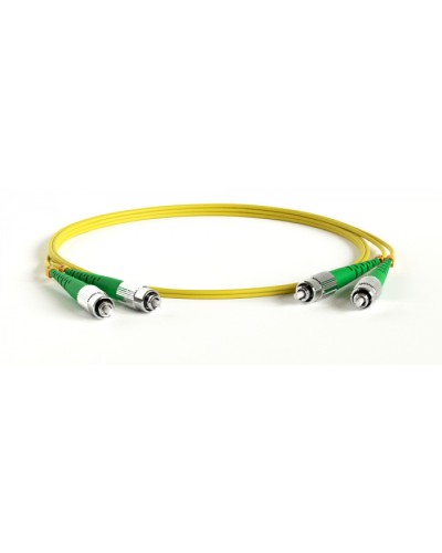 Патч-корд волоконно-оптический Hyperline FC-D2-9-FC/AR-SC/AR-H-3M-LSZH-YL в Нефтеюганске Патч-корды оптические Pintop.ru