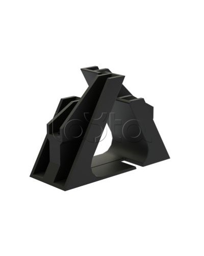 Держатель кабельный для крепления в треугольник, д. 30-40 мм, тип 1 DKC BHR1004 в Нефтеюганске Аксессуары для стоек и шкафов Pintop.ru