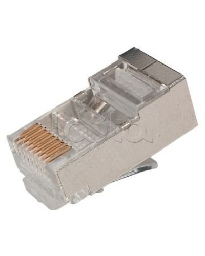 Джек RJ-45 8P8C CAT 5e (экран) (100шт/уп) REXANT 05-1023 в Нефтеюганске Коннекторы и разъемы Pintop.ru