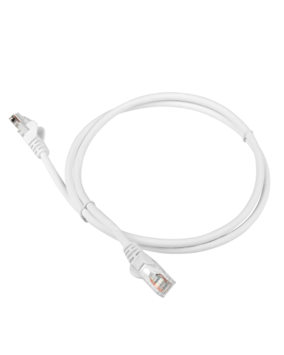 Патч-корд LANMASTER LSZH UTP кат.5e, 0.3 м, белый LANMASTER LAN-PC45/U5E-0.3-WH в Нефтеюганске Патчкорды (медные) Pintop.ru