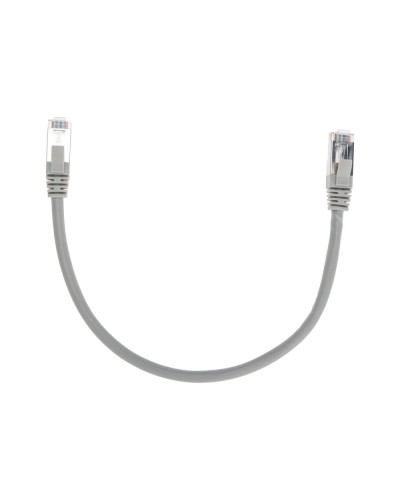 Патч-корд F/UTP, CAT 6, RJ45-RJ45, 26AWG, LSZH, серый, 0,3м REXANT 02-0210-03 в Нефтеюганске Патчкорды (медные) Pintop.ru