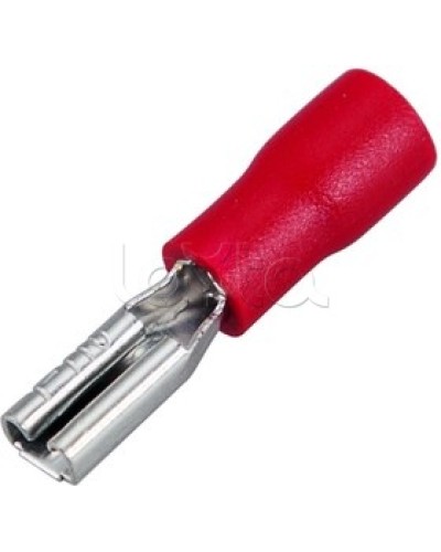 Клемма плоская изолированная 0.5-1.5 мм² (КПИ гнездо - 3.8мм) (100шт/уп) REXANT 08-0411 в Нефтеюганске Клеммные колодки Pintop.ru