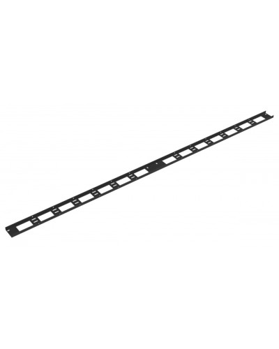 Органайзер кабельный вертикальный 47U TLK TLK-OV75-2-47U-I-BK в Нефтеюганске Кабельные органайзеры Pintop.ru