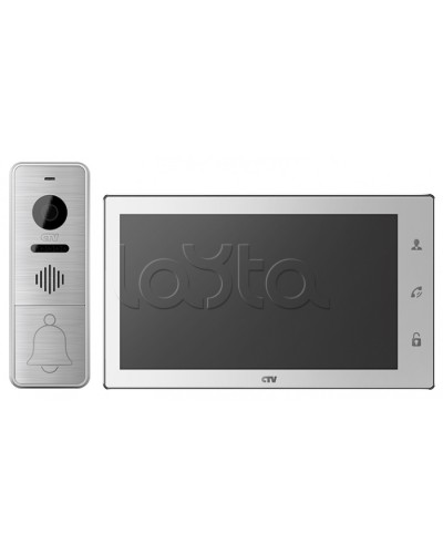 Комплектвидеодомофона CTV-DP4706AHD (белый) в Нефтеюганске Комплекты домофонов Pintop.ru