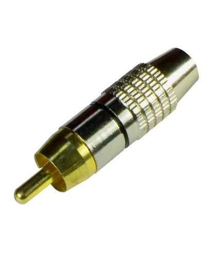 РАЗЪЕМ TS RCA штекер под винт, металл Tantos в Нефтеюганске Коннекторы Pintop.ru