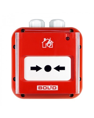 Извещатель пожарный ручной адресный Болид ИПР 513-3АМ исп.01 IP67 в Нефтеюганске Охранно-пожарное оборудование Pintop.ru