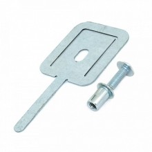 Комплекты для крепления ОКЛ с использованием винта, заклепки и хомута FR ПР-40 (100 шт) Промрукав (PR08.5204)