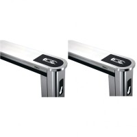 Комплект крышек (2 шт)из нержавеющей стали для турникета PERCo-STC-01S