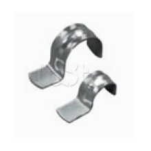 Скоба оцинкованная однолапковая без монтажного отверстия, для трубы D50мм (1уп = 50шт) Экопласт (43751)