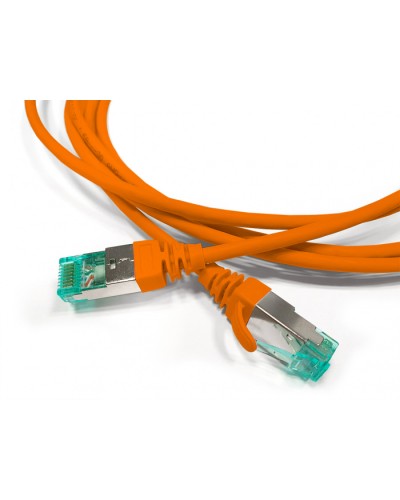 Hyperline PC-LPT-SFTP-RJ45-RJ45-C6A-1M-LSZH-OR Патч-корд S/FTP в Нефтеюганске Патчкорды (медные) Pintop.ru