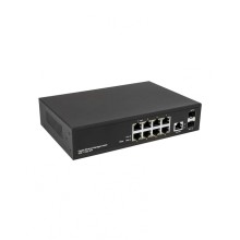 Управляемый (L2+) коммутатор Gigabit Ethernet на 10 портов NST NS-SW-8G2G-L