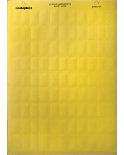 Табличка маркировочная, полиэстер DKC SITFP0615Y в Нефтеюганске Полки для шкафов и стоек Pintop.ru