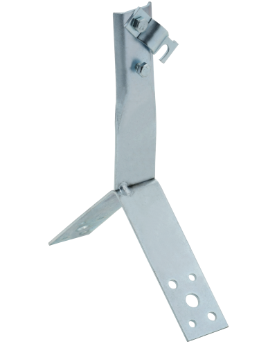 Держатель проводника круглого 6-10мм винтовой IEK (ZDP80-14-4-16-100) в Нефтеюганске Крепеж Pintop.ru