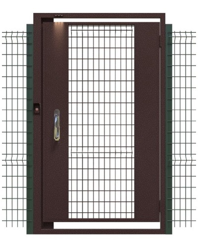 Калитка Стальная Наружная VIZIT-KСН-12-Пр в Нефтеюганске Калитки Pintop.ru