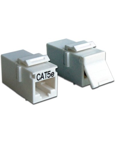 Повторитель портов RJ-45, неэкранированный, кат.5E, формата Keystone LANMASTER LAN-KCP45U5E-WH в Нефтеюганске Проходные адаптеры Pintop.ru