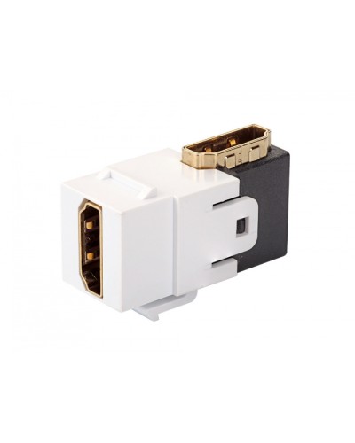 Модуль HDMI keystone 90 градусов, белый Eurolan (16B-HD-04WT) в Нефтеюганске Модули Keystone Pintop.ru