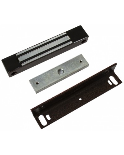 Замок электромагнитный влагозащищенный AccordTec ML-350N с уголком, цвет (коричневый) в Нефтеюганске Электромагнитные замки Pintop.ru