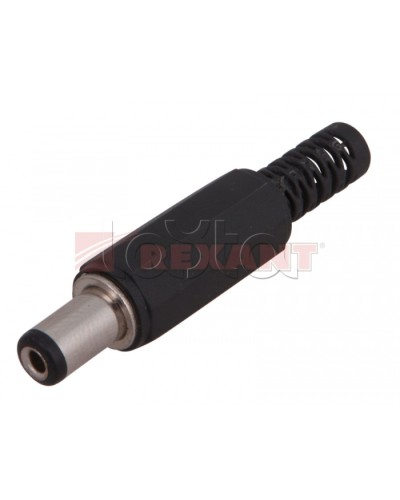 Разъем питания штекер 2.1х5.5x10 мм (50шт/уп) REXANT 14-0311 в Нефтеюганске Коннекторы Pintop.ru