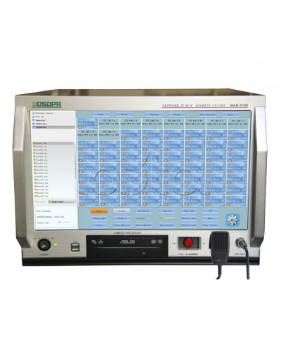 Блок управления центральный DSPPA MAG-6182 в Нефтеюганске Система оповещения и трансляции Dsppa Pintop.ru