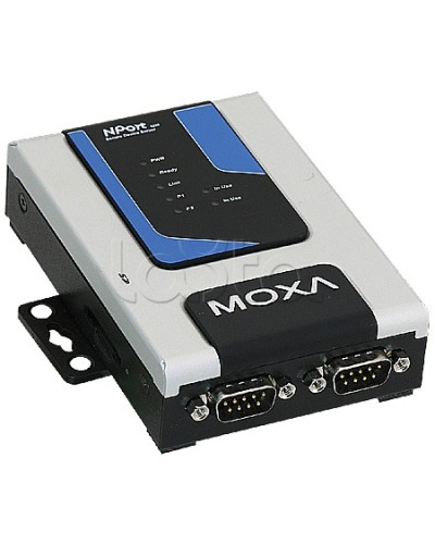 Сервер 2-портовый RS-232/422/485 в Ethernet Moxa NPort 6250 в Нефтеюганске Дополнительное оборудование для ОПС Pintop.ru