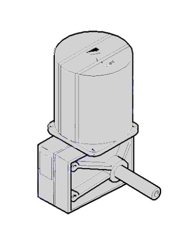 Моторедуктор CAT-X24 Came 119RIX024 в Нефтеюганске Запчасти для шлагбаумов и автоматики Pintop.ru
