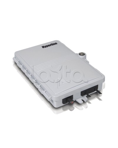 Бокс оптический настенный Hyperline FO-WBI-2A-GY в Нефтеюганске Кросс оптический Pintop.ru