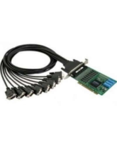 Плата 8-портовая RS-232/422/485 для шины Universal PCI Moxa CP-118U в Нефтеюганске Сетевые карты Pintop.ru