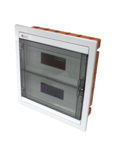 Щиток скрытой установки, 24 модулей, IP40 Экопласт 46024 в Нефтеюганске Боксы для автоматов Pintop.ru