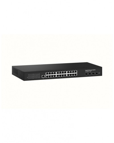 Управляемый L3 коммутатор Gigabit Ethernet на 24xRJ45 + 4x10G SFP+ Uplink NST NS-SW-24G4G10-L в Нефтеюганске Коммутаторы Pintop.ru